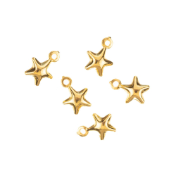 Charm Plata Lisa Charm - Estrella 8*8mm