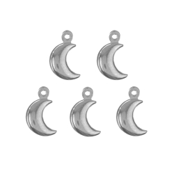 Charm Glattes Silber Charm Silber - Mond