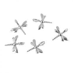 Silver Charms Silver Charm - Dragonfly 7mm