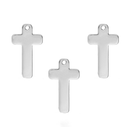 Silver Charms Silver Charm - Cross 16 * 8 mm