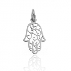 Silver Charms Silver Charm - Hand of Fatima 12mm