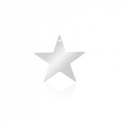 Silver Charms Charm - Star 16*16mm