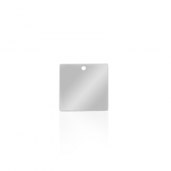 Silver Charms Charm Smooth - Square 10*10mm