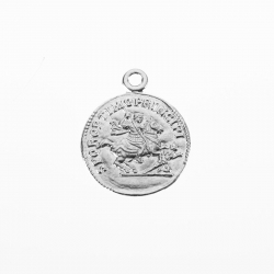 Silver Charms Charm - Roman Coin - 12mm