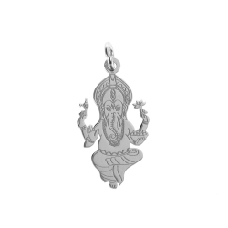 Silver Charms Charm - Ganesh 20*12mm