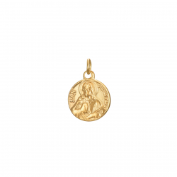 Steel Charms Steel Charm - St. Jude Thaddeus - 9 mm - Color Gold