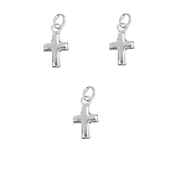 Silver Charms Silver Charm - Cross 10 * 7 mm