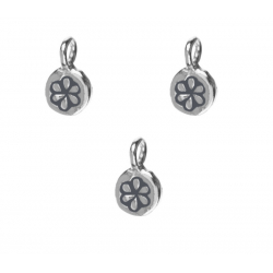 Silver Charms Silver Charm - Cross 10 * 7 mm - Silver
