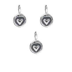 Charm Plata Lisa Charm Corazon - 4.7mm