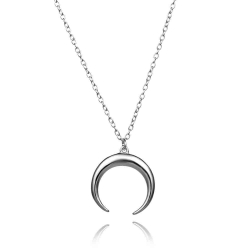 Silver Necklaces Silver Necklace - Moon