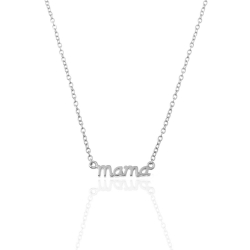Collar Plata Lisa Collar Plata - Mama
