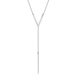 Colliers Argent Lisse Collier Argent