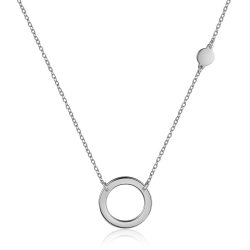 Silver Necklaces Silver Necklace - Circle