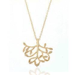Collar Plata Lisa Collar Plata - Flor