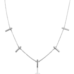 Silver Necklaces Silver Necklace - Bars