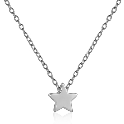 Silver Necklaces Silver Necklace - Star