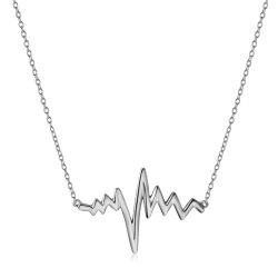 Silver Necklaces Silver Necklace - Waves