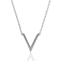 Collar Plata Lisa Collar Liso -  