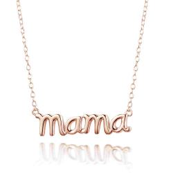 Silver Necklaces Silver Necklace - Mama