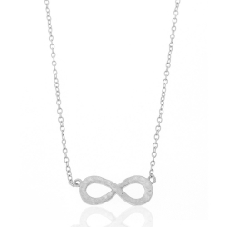 Colliers Argent Lisse Collier Argent - Infinity