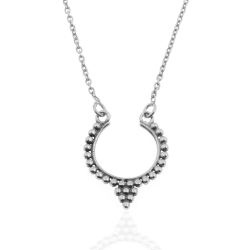 Colliers Argent Lisse Collier Argent