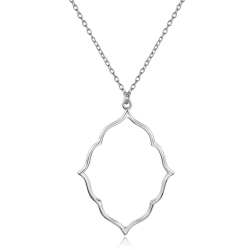 Silver Necklaces Silver Necklace - Mandala