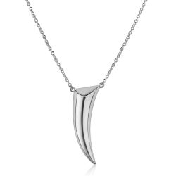 Silver Necklaces Silver Necklace - Tusk