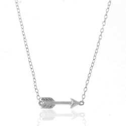 Silver Necklaces Silver Necklace - Arrow