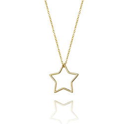 Collar Plata Lisa Collar - Estrella