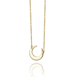 Silver Necklaces Silver Necklace - Luna 14mm