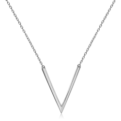 Collar Plata Lisa Collar Plata -  