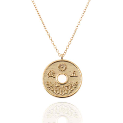 Collar Plata Lisa Collar Plata - Moneda  - 18 mm