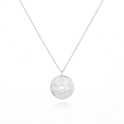 Silver Necklaces Silver Necklace - Coin - 20 mm