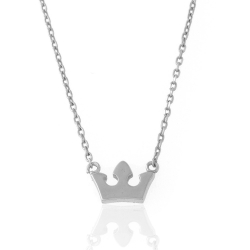 Silver Necklaces Silver Necklace - Crown