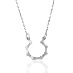 Colliers Argent Lisse Collier Argent