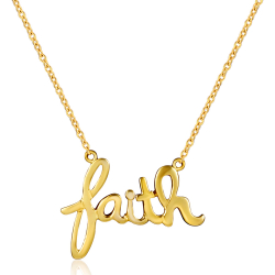 Collar Plata Lisa Collar Plata - Faith