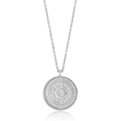 Colliers Argent Lisse Collier Argent - Monnaie 17 mm