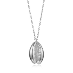 Silver Necklaces Silver Necklace - Shell 11 * 16mm