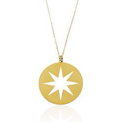 Collar Plata Lisa Collar Plata - Estrella