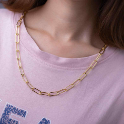Steel Necklaces Link Necklace