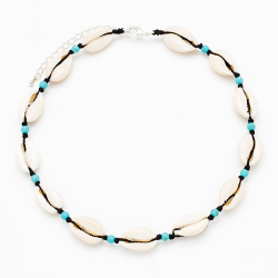 Collar Bronce Liso Choker - Concha - Bronce