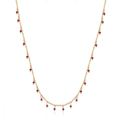 Collar Plata Mineral Collar Mineral - 39.5+5.5cm