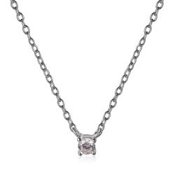 Silver Zirocn Necklaces Zirconia necklace