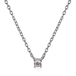 Colliers Argent Zircone Collier Zircone