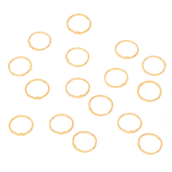 Garnitur - Reife Offener Biegering – 6 × 0,8 mm – 10 Stück