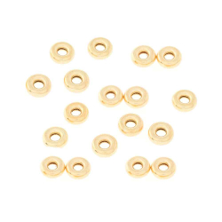 Garnitur - Zwischenstücke Zwischenstück - Donuts 4 mm x 1,5 mm - 50 Einh.