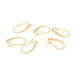 Findings - Earrings Accessories Earhook with Hidden Ring - 17*9 mm