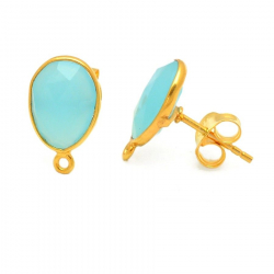 Findings - Earrings Accessories Earrings Accessories - Oval - 8*10 mm