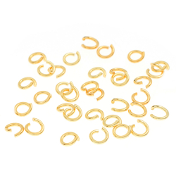 Findings - Jump Rings Open JumpRings - 1.2x6.2mm - 25 Units