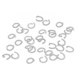 Findings - Jump Rings Open JumpRings - 1.2x6.2mm - 25 Units